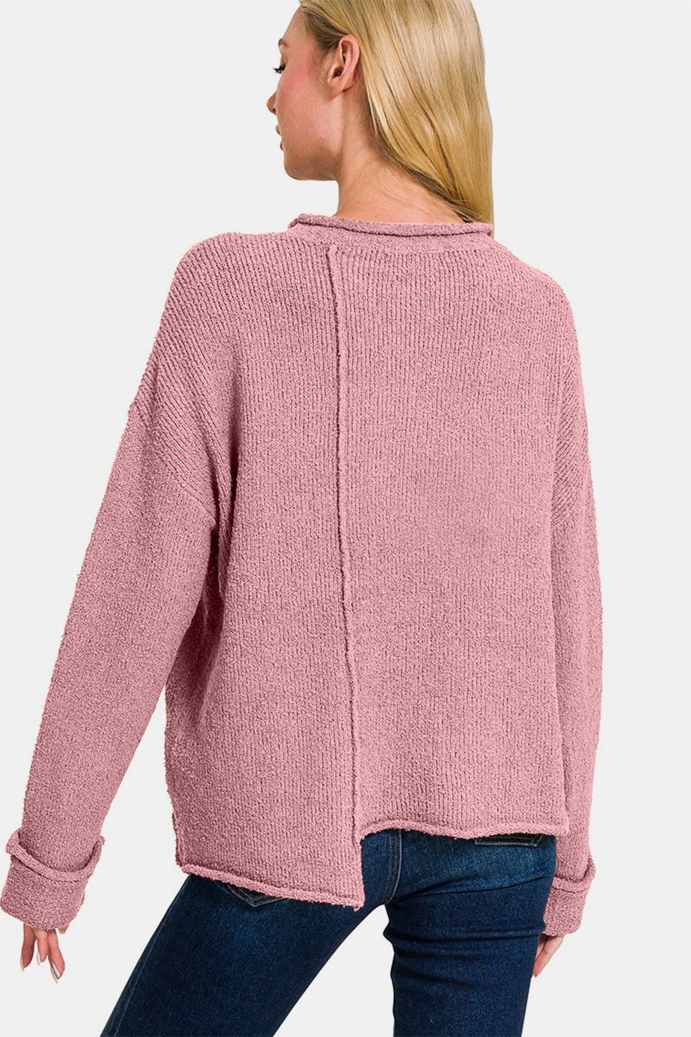 Asymmetric Hem Sweater