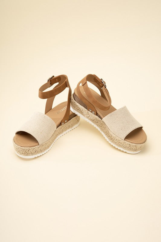 TOPIC Espadrille Ankle strap Sandals