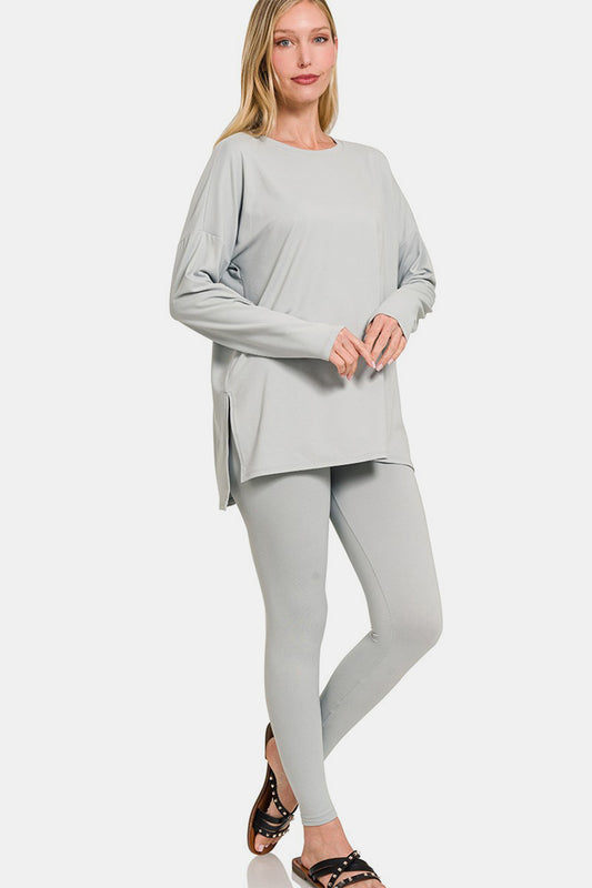 Brushed DTY Microfiber Loungewear Set