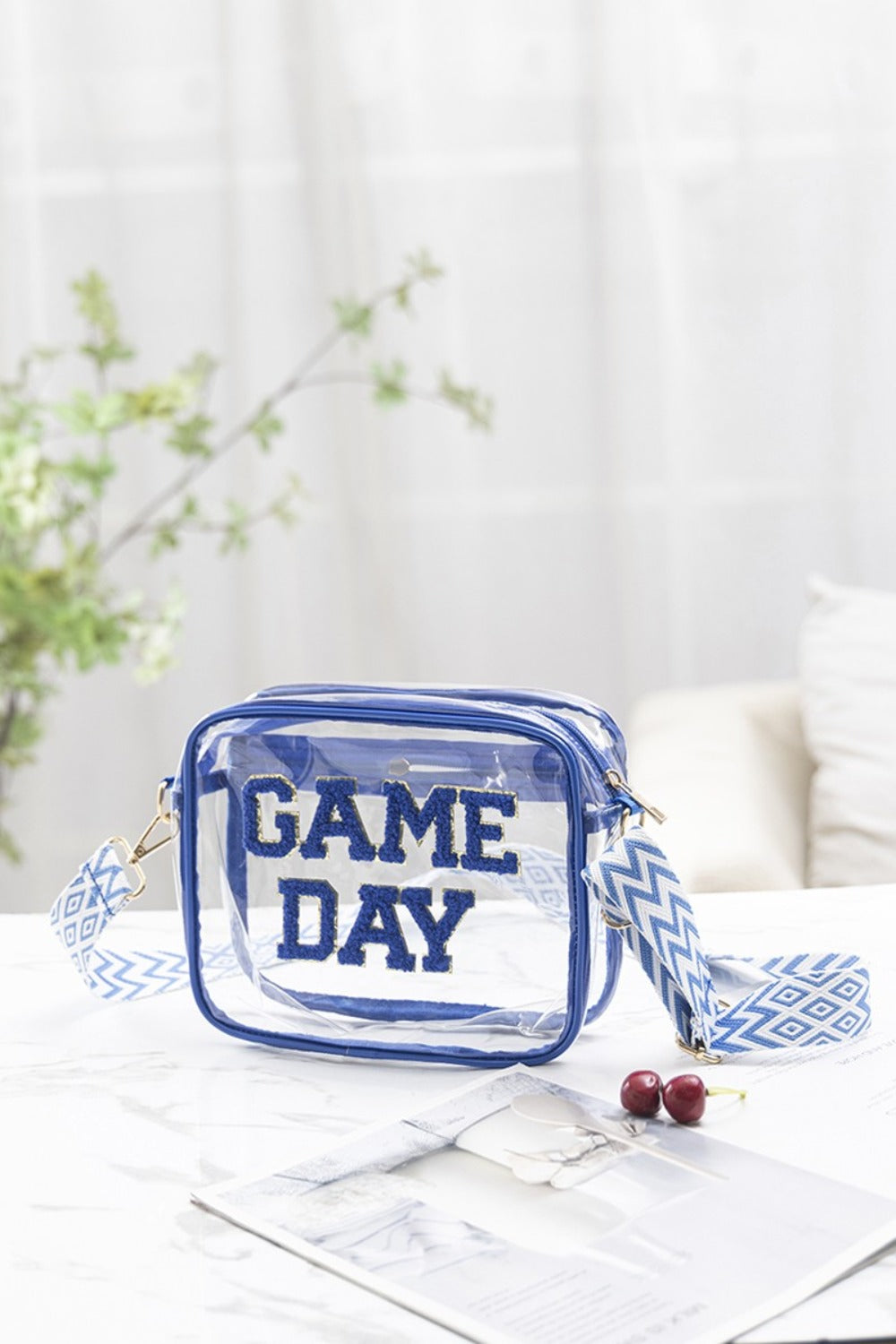 Game Day Stadium Approved Transparent Crossbody