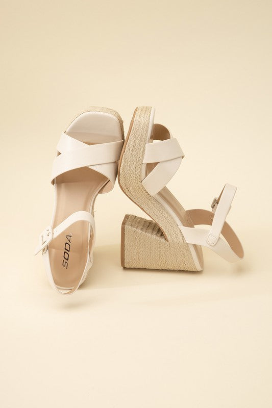 NOBLE Espadrille Sandal Heel