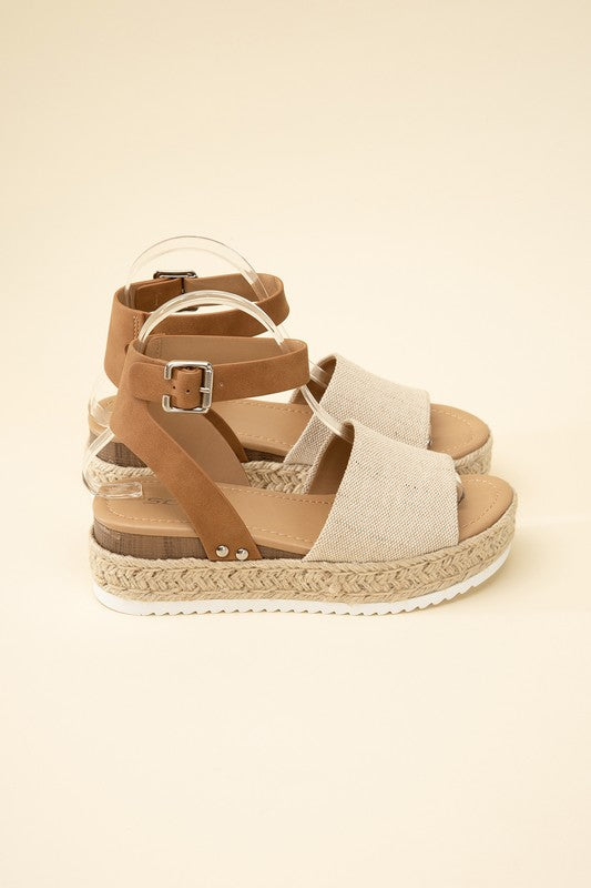 TOPIC Espadrille Ankle strap Sandals