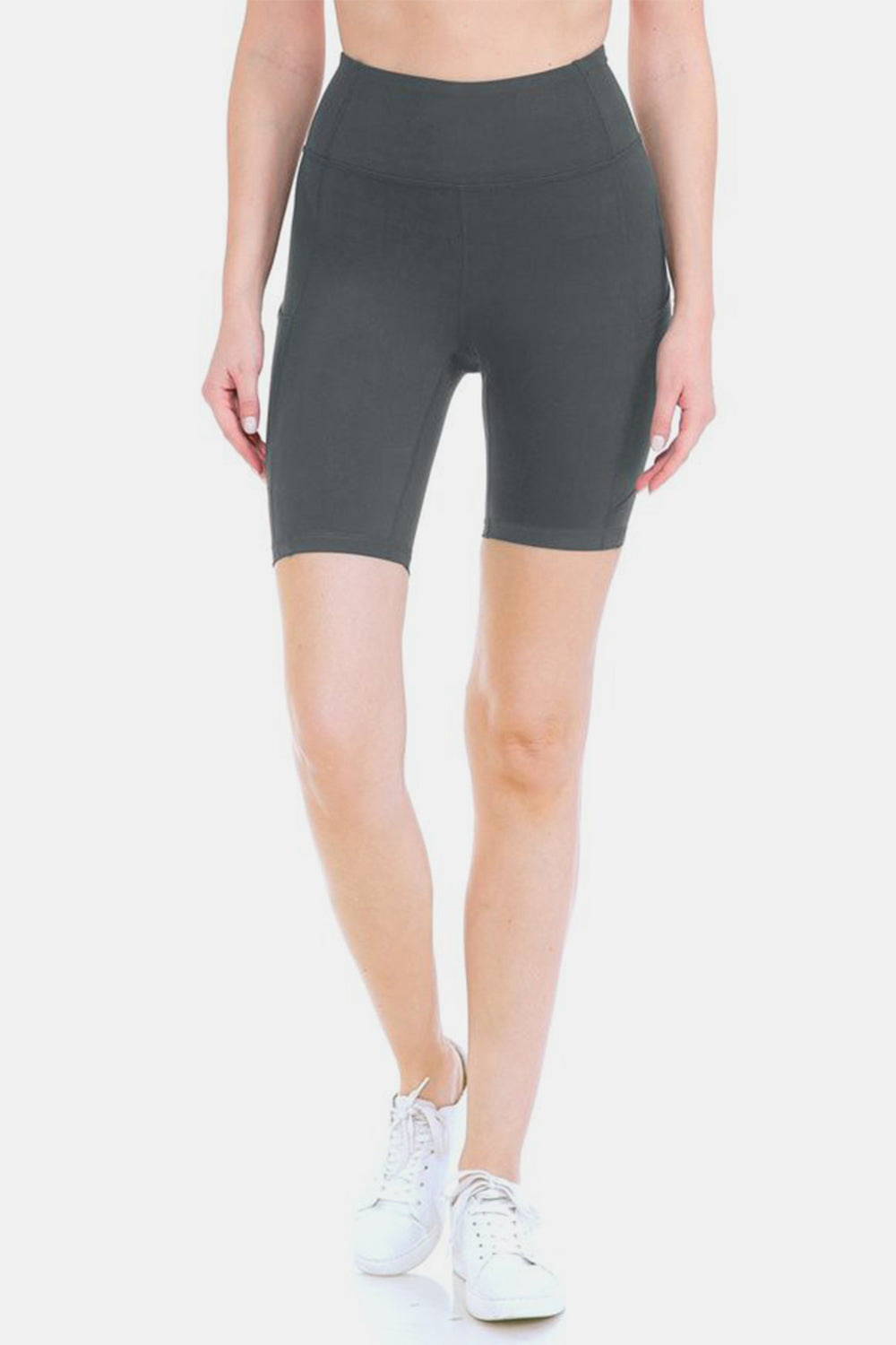 High Waist Active Shorts