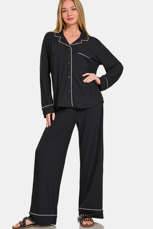 Poly Rayon Span Pajama Set