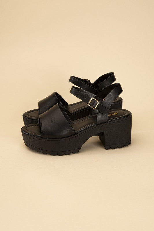 STACIE Platform Sandals