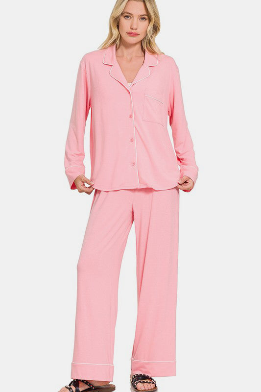 Poly Rayon Span Pajama Set