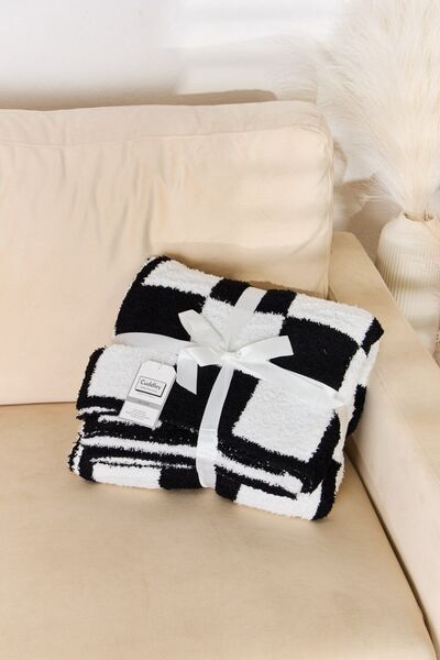 Checkered Decorative Throw Blanket