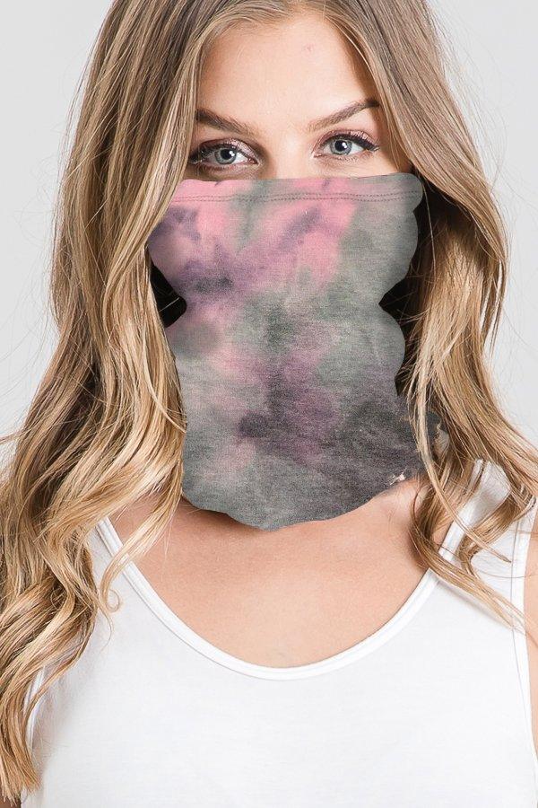 Multi-way Scarf + Mask + Headband - Lavender Latte Boutique